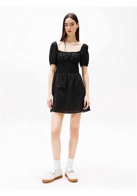 mini abito in voile di cotone Tommy Hilfiger | DW0DW21334BDS